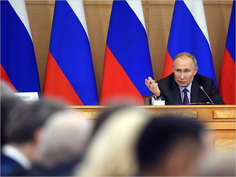 Владимир Путин поддержал законопроект «Единой России» о народном бюджетировании