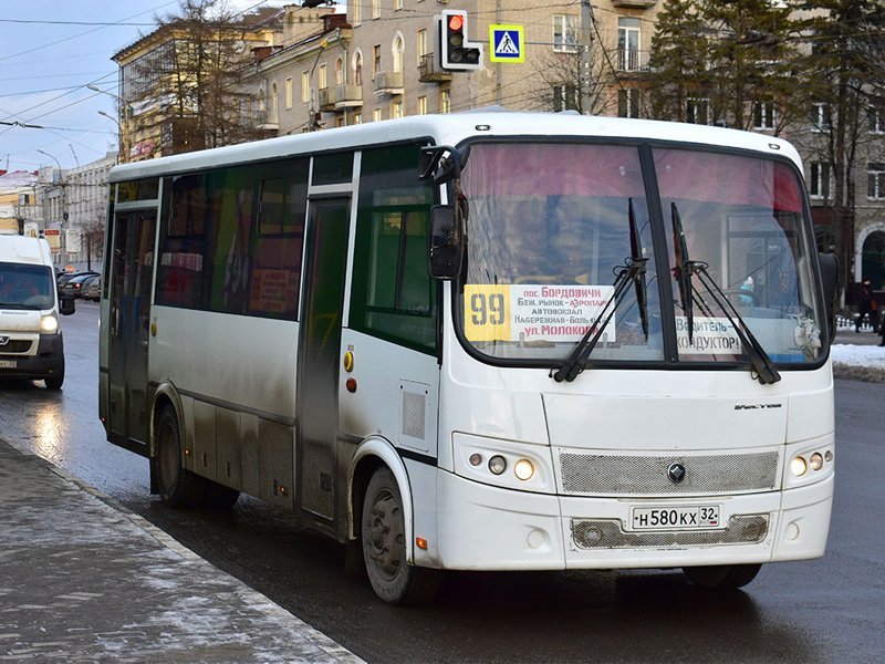 В Брянске муниципальные автобусы прекратили обслуживать маршрут №99