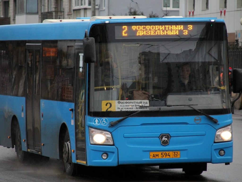 В Брянске скорректировали вечернее расписание автобуса№2