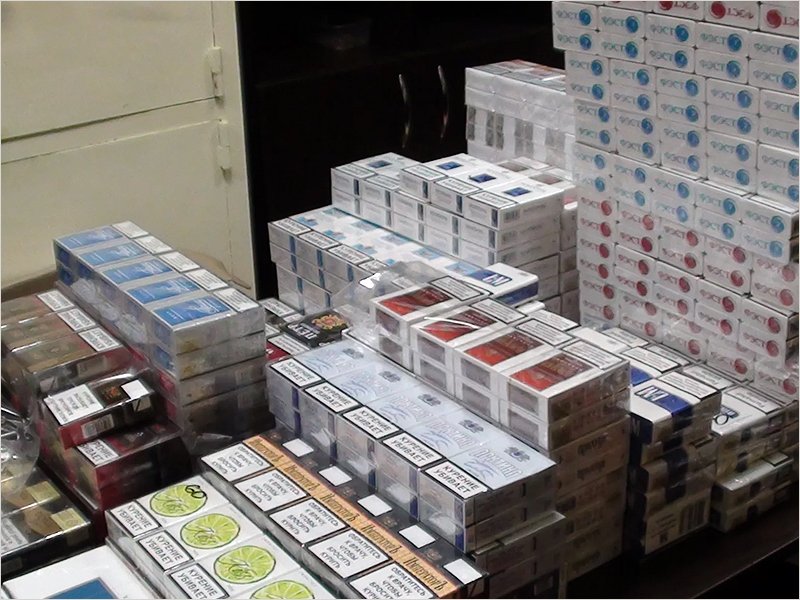 В Брянске изъято около миллиона пачек контрафактных сигарет