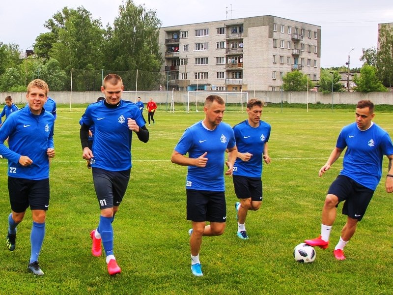 Брянское «Динамо» провело первую «постковидную» предсезонную тренировку