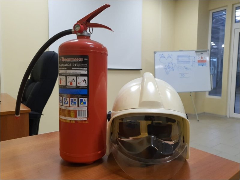 На брянском заводе «Термотрон» прошли противопожарные учения