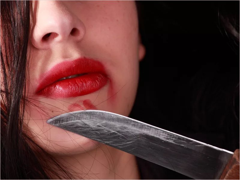 В Брянске  под суд пойдёт решительная женщина, спьяну зарезавшая сожителя складным ножом