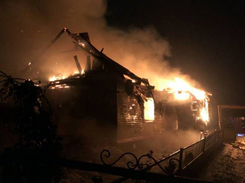 Ночной пожар в Брасовском районе унёс две человеческие жизни