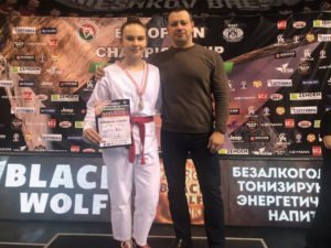 Брянская спортсменка стала победительницей первенства Европы по рукопашному бою
