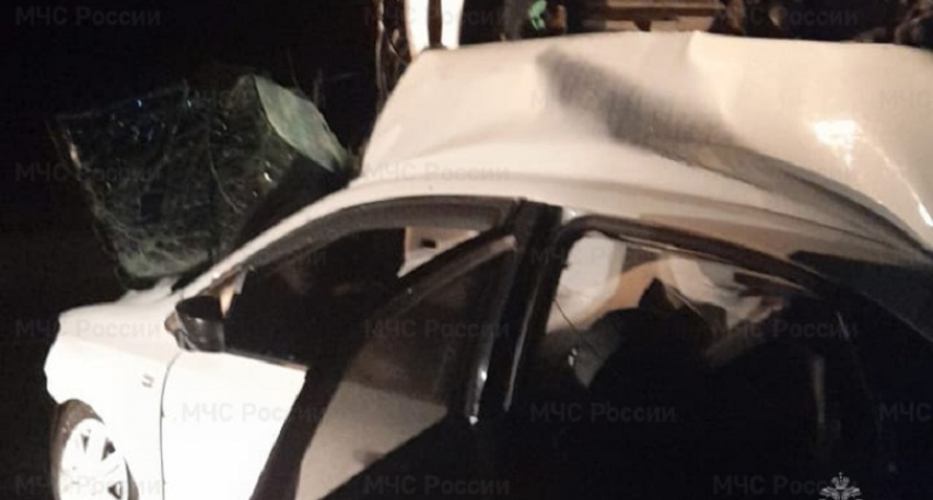 ДТП на въезде в Брянскую область: водитель легковой машины погиб в лобовом столкновении с двумя грузовиками