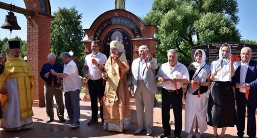 В брянском селе Белогорщь открылся мемориальный комплекс в память о пострадавших от гонений священнослужителях
