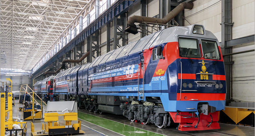 В Монголию отправлены четыре последних тепловоза производства БМЗ по контракту 2019 года
