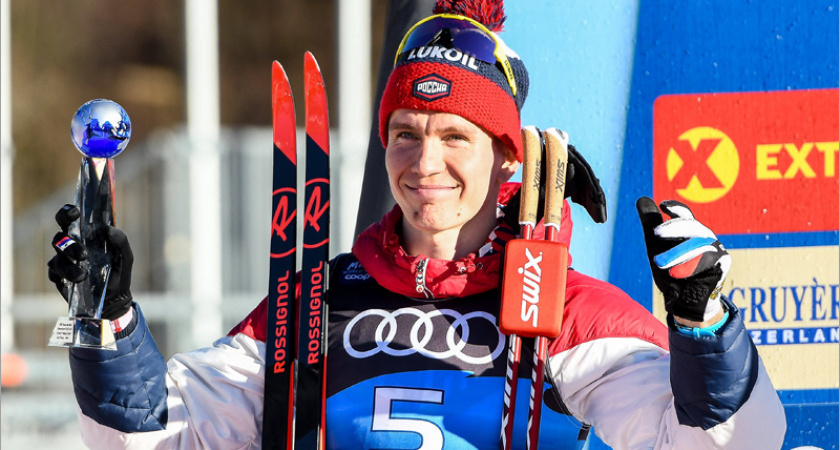 Александр Большунов встретит Новый год в отличном настроении, поднявшись на подиум в день рождения