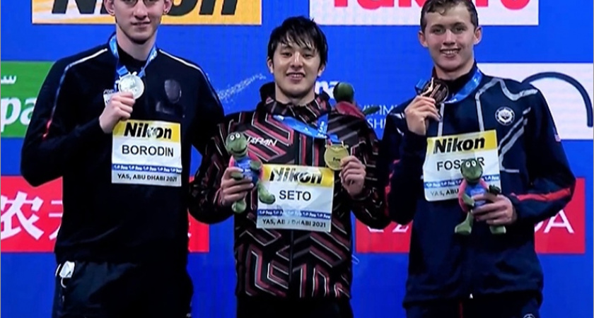 Брянский спортсмен проиграл многократному чемпиону мира всего 0,21 секунды на ЧМ по плаванию
