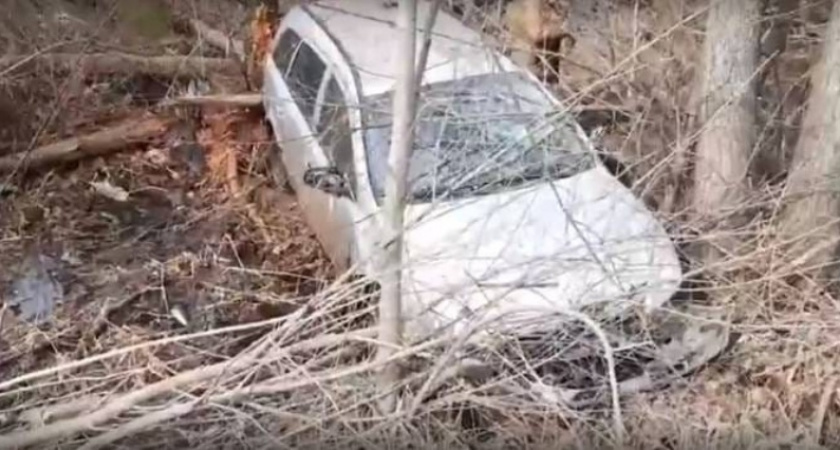 На объездной дороге вокруг Брянска пьяный водитель ушёл с места ДТП