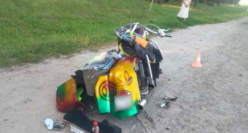 Под Выгоничами разбилась байкерша на Harley-Davidson