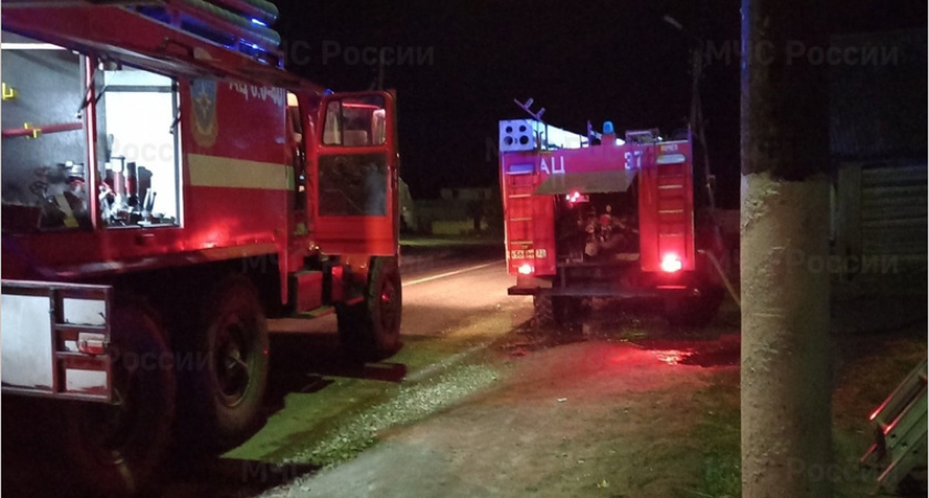 В ночном пожаре в Почепе погибла престарелая женщина