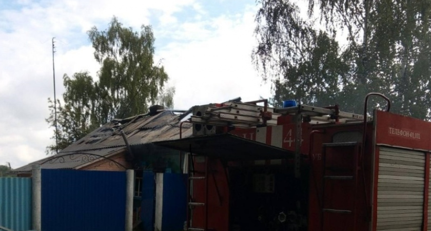 В стародубском селе сгорел жилой дом. Жертв нет
