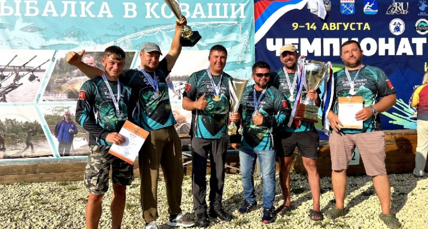 Брянские рыболовы-спортсмены стали чемпионами России по карпу