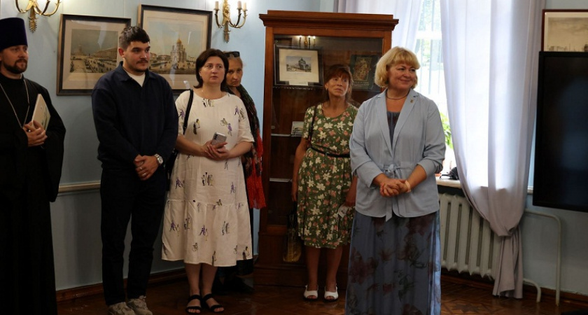 «Город и горожане» из Петербурга приехали на праздник Успения Пресвятой Богородицы в Овстуг