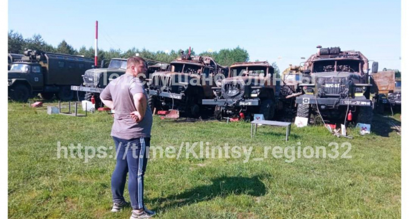 После пожара в войсковой части въезд в Клинцы временно ограничен