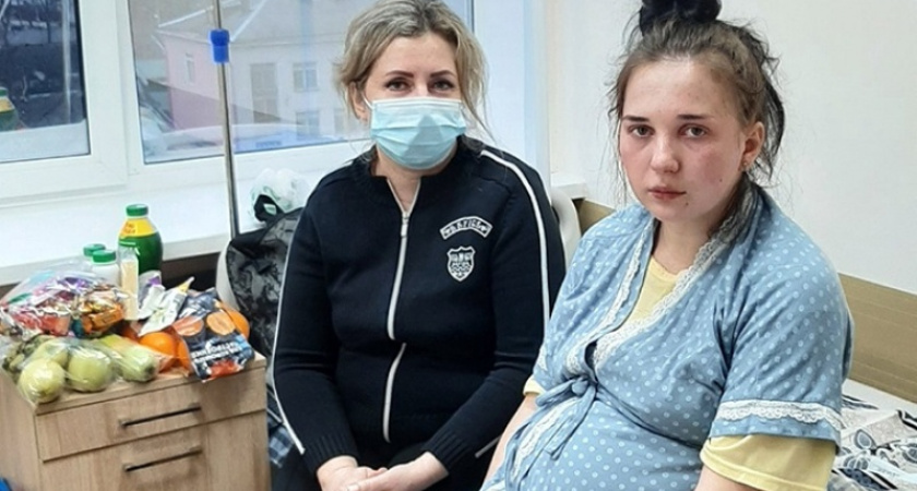Брянский детский омбудсмен встретилась с беременной матерью, пострадавшей при обстреле райцентра Климово