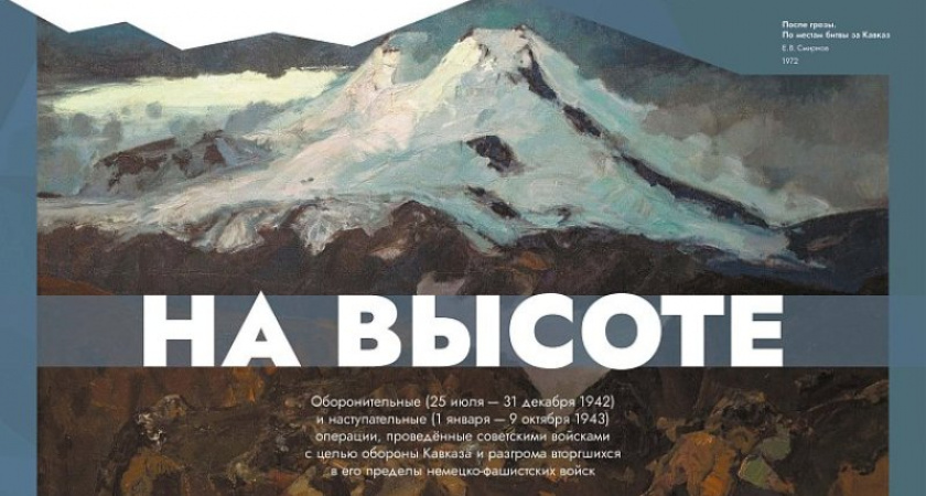 Музей Победы пригласил своих брянских посетителей на виртуальную выставку «На высоте»