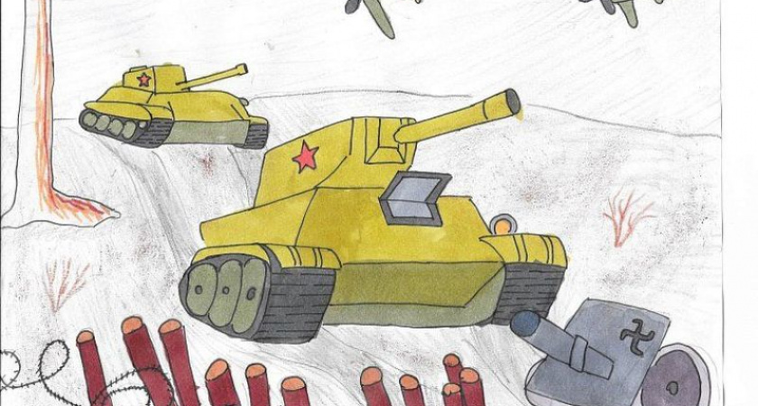 Юный брянский художник взял «Приз зрительских симпатий» международного патриотического конкурса