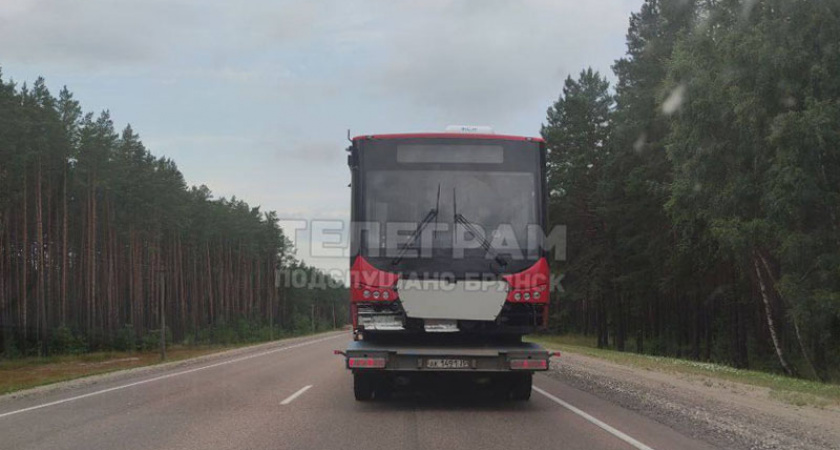 На подъезде к Брянску замечен первый из закупленной партии новых троллейбусов
