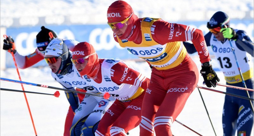 Александр Большунов дважды упал, но стал «королём Фалуна-2021»