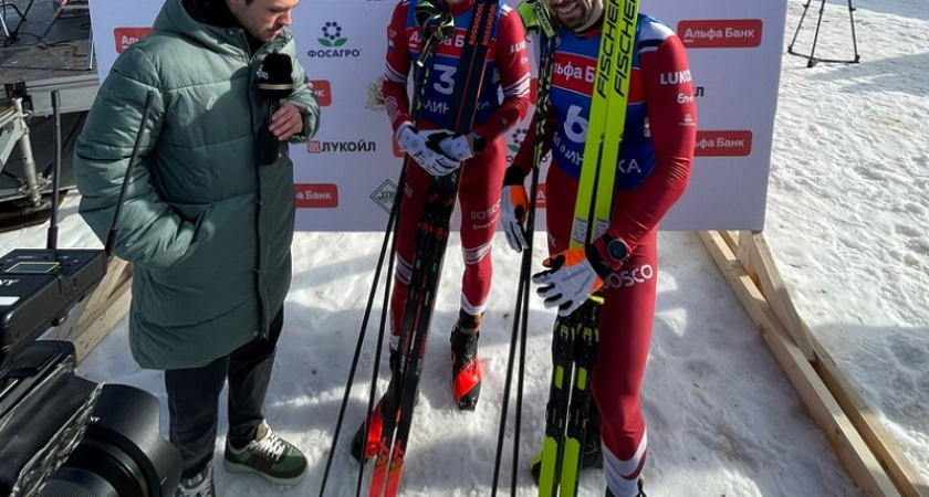 Александр Большунов стал победителем спринта на лыжном чемпионате России