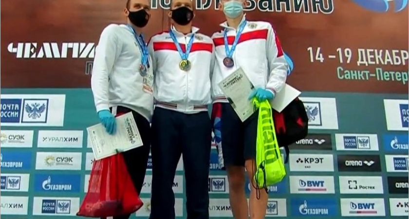 Брянский пловец завоевал бронзу чемпионата России на короткой воде