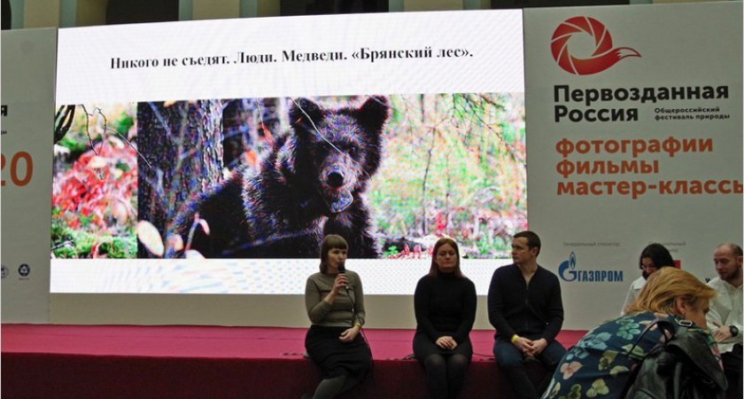 «Брянский лес» представил на «Первозданной России» программу восстановления популяции бурого медведя