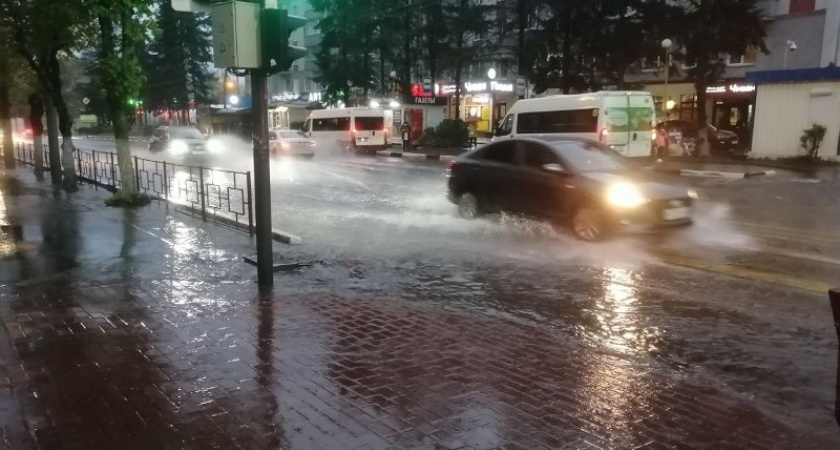 В пятницу в Брянске выпала четверть месячной нормы осадков