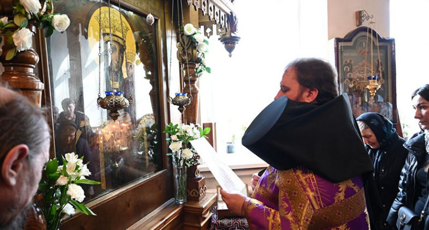 Карачевский Николо-Одрин монастырь отметил день памяти своей главной чудотворной святыни