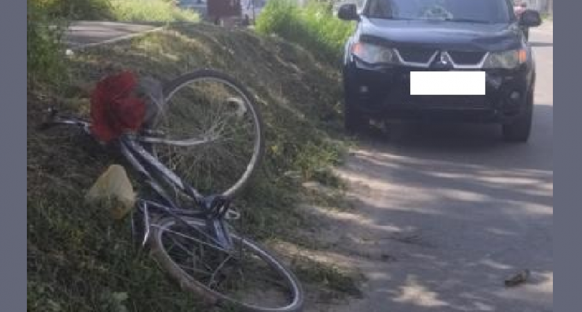 Велосипедист попал под внедорожник на окраине Брянска