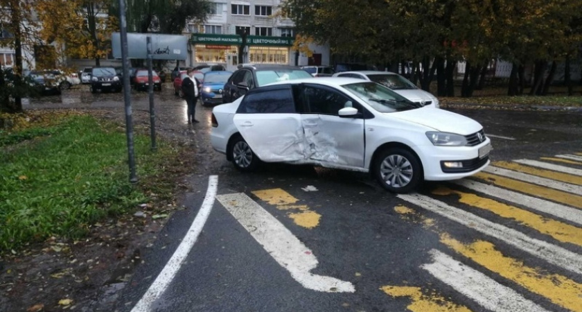 В ДТП на улице Брянского Фронта ребёнок получил перелом костей черепа