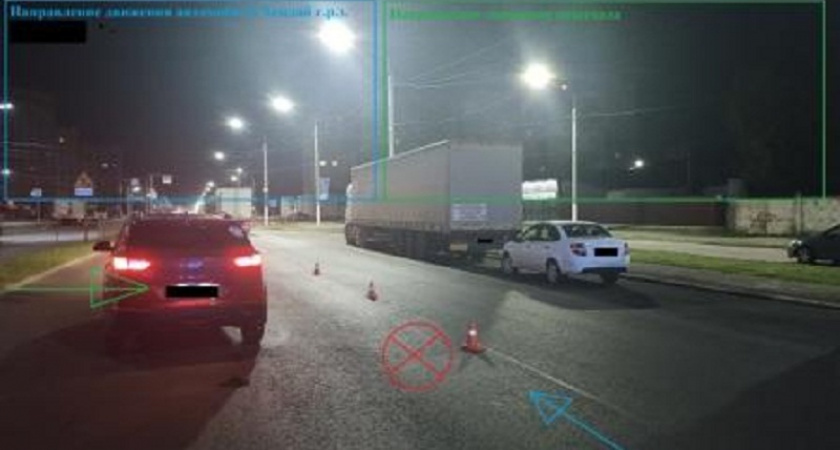 ДТП в Брянске: пешеход погиб под колёсами легкового авто на ночном Московском проспекте