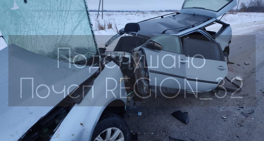 ДТП под Почепом: на местной дороге не разъехались две легковушки, есть жертвы
