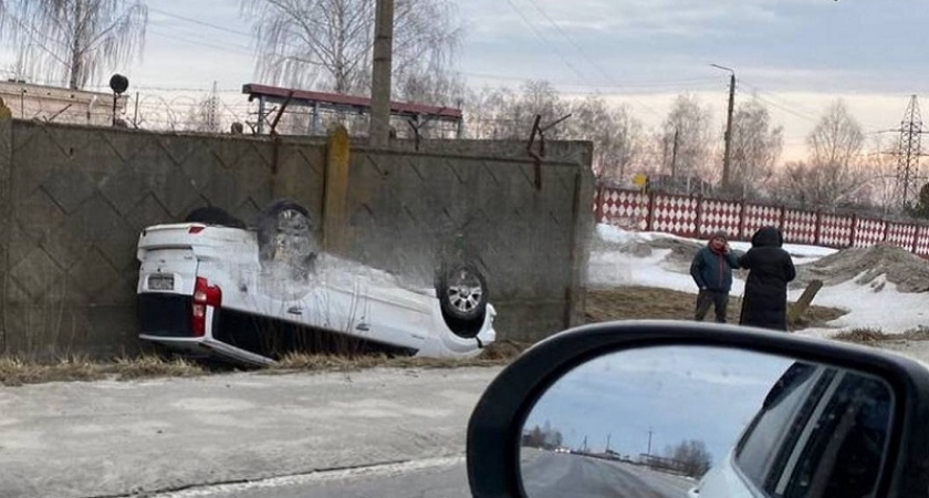 ДТП-«перевёртыш» в Бордовичах: жертв нет