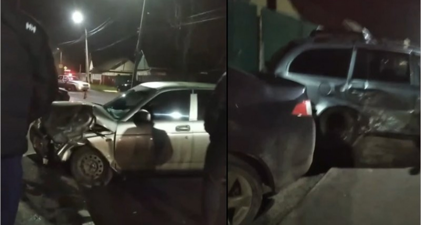 В Брянске три легковушки попали в «замес»: травмированы двое
