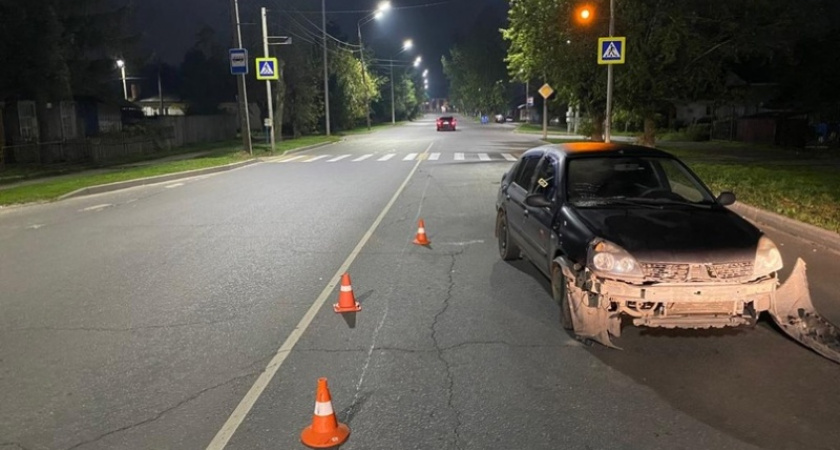 Подросток попал под колёса легковой машины в Брянске на переходе