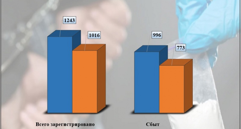 Количество наркопреступлений в Брянской области за год увеличилось почти на четверть - прокуратура