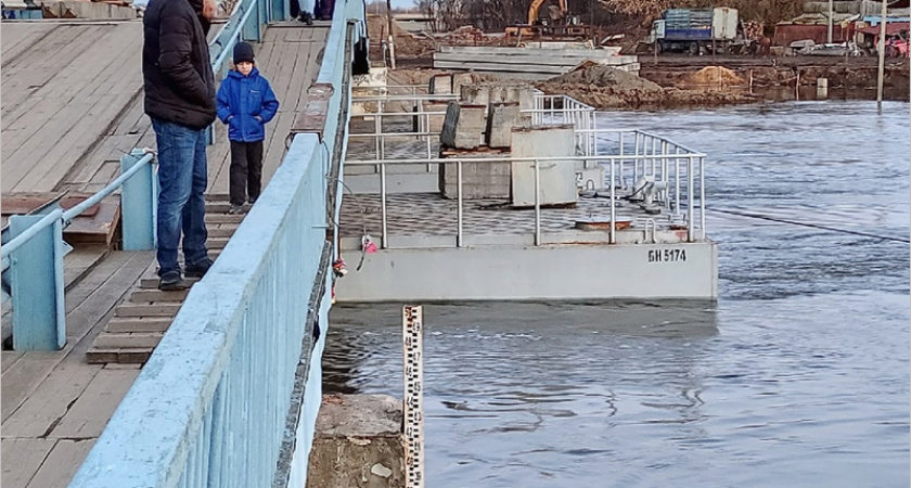 Вода в Десне в черте Брянска продолжает прибывать