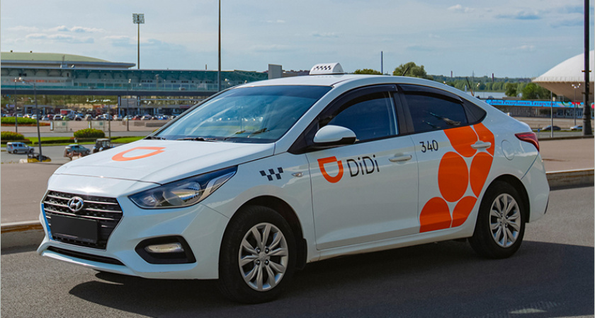 Китайский агрегатор такси DiDi начал работу в Брянске
