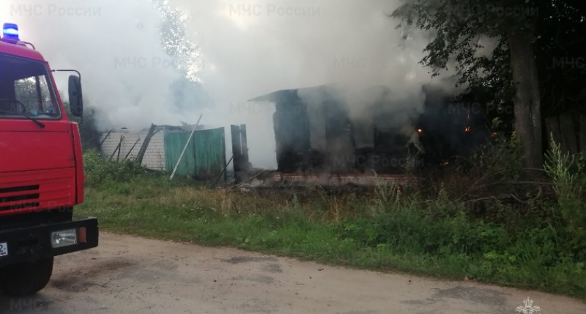 Престарелая женщина погибла в пожаре в окрестностях Новозыбкова