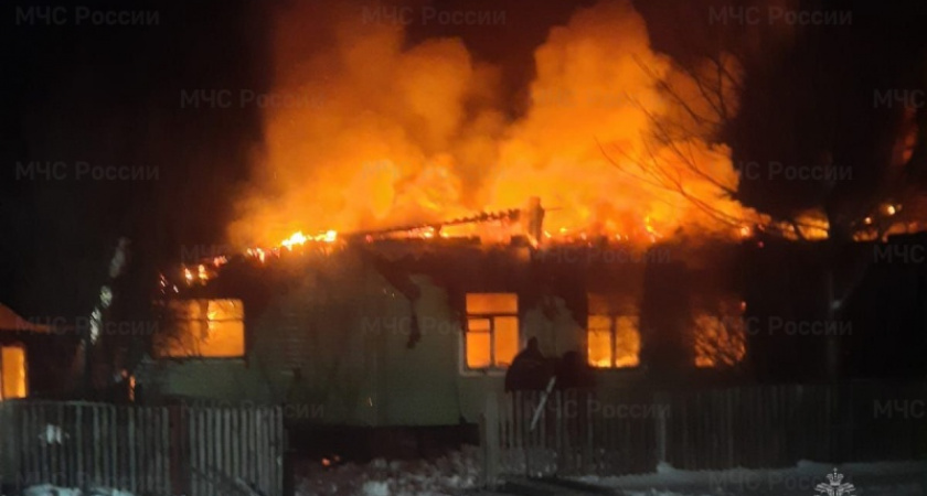 Пожар в Суземском районе: огонь унёс две человеческие жизни