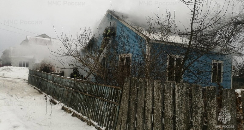 Утренний пожар в Дятьково: один человек погиб, ещё один – в реанимации