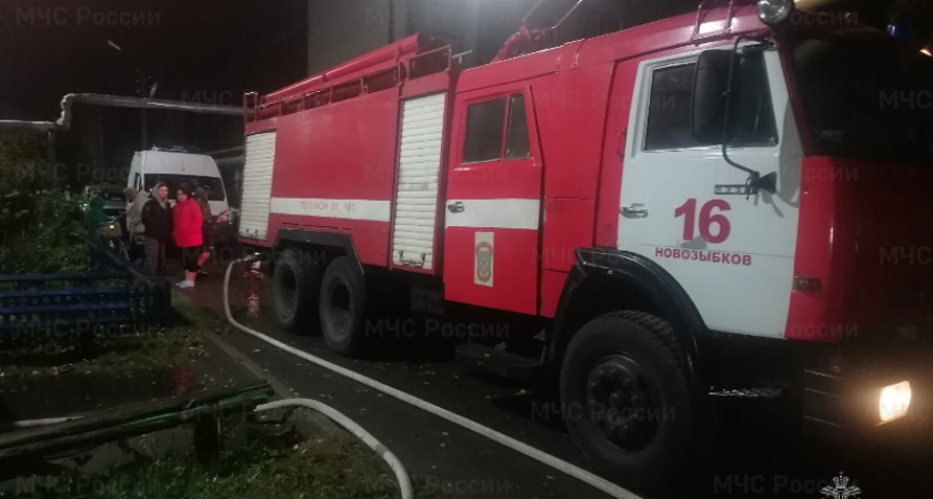 Пожар в Новозыбкове: в квартире погиб мужчина