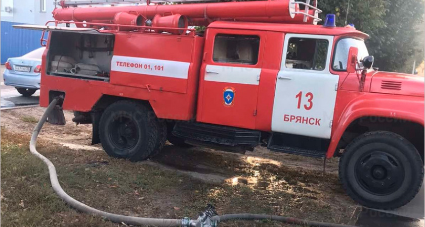 В Бежице сгорел частный дом, погиб мужчина
