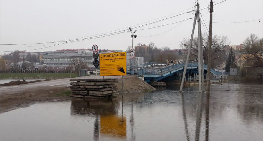 Уровень воды в Десне в Брянске пошёл на спад