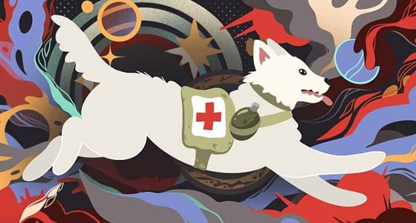 Брянские жители могут поддержать рисунки земляков – участников конкурса «Портрет фронтовой собаки»