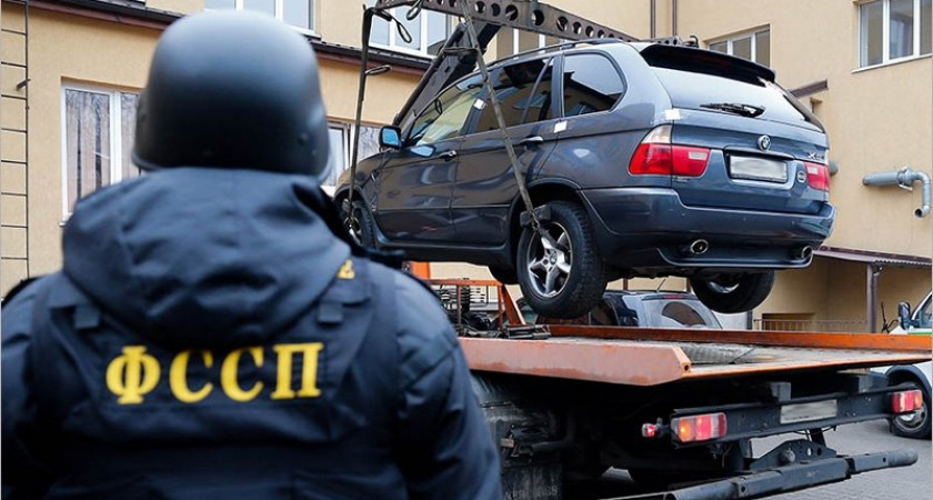 Брянские судебные приставы за месяц арестовали 42 автомобиля из-за долгов по штрафам
