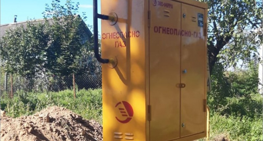 В брянском посёлке Шведчики произведена замена 19 пунктов редуцирования газа